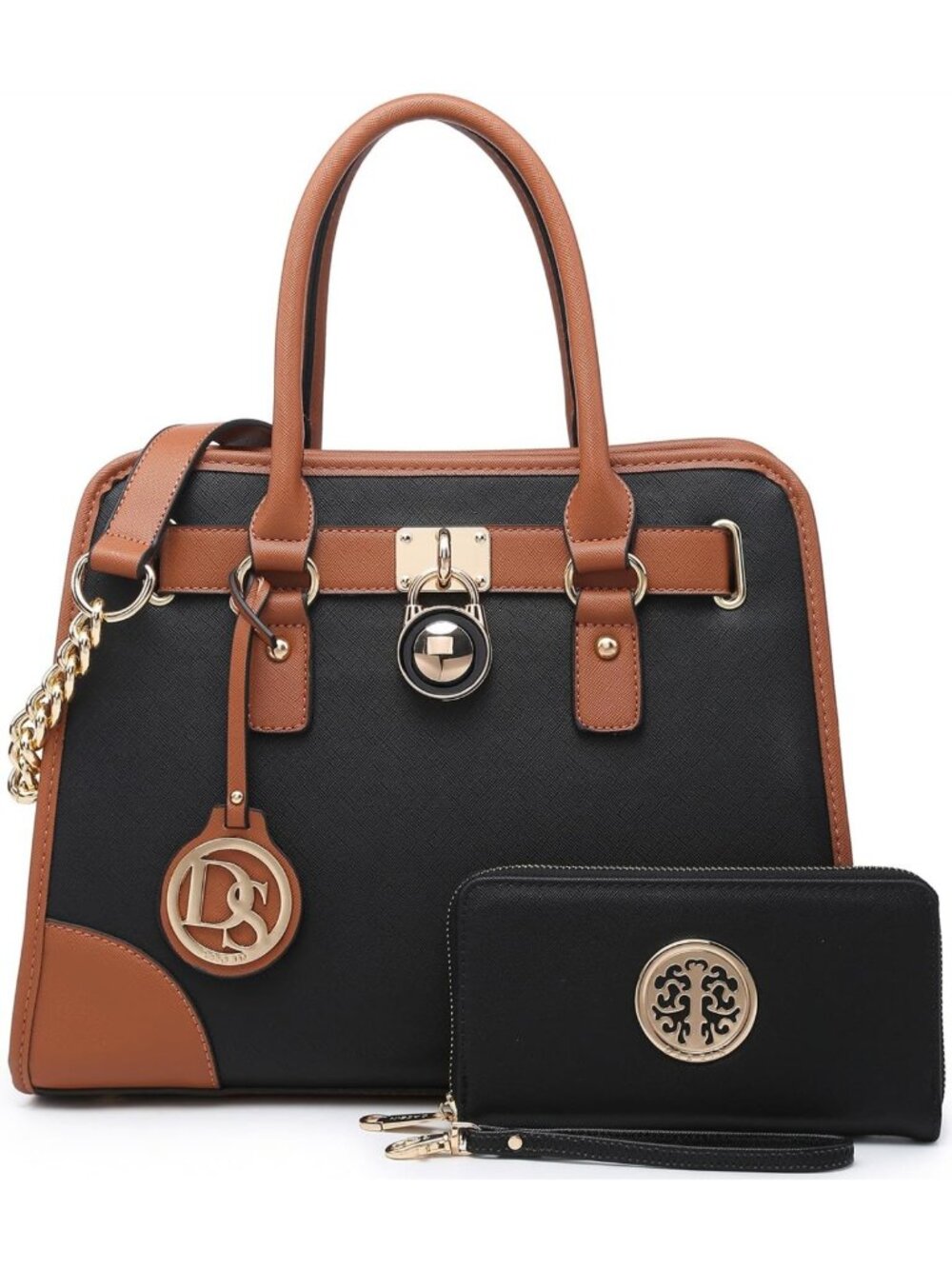 Stylish Women's Handbag Set - Top Handle Satchel & Hobo Purse for Work & Daily